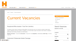 Desktop Screenshot of careers.hawkins.co.nz